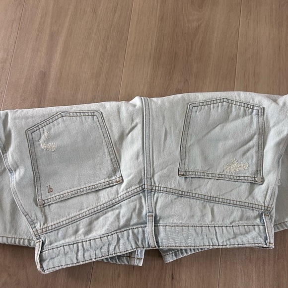 Pilcro Anthropologie NWOT Light Blue Denim Women's Shorts size 30 - Picture 6 of 6